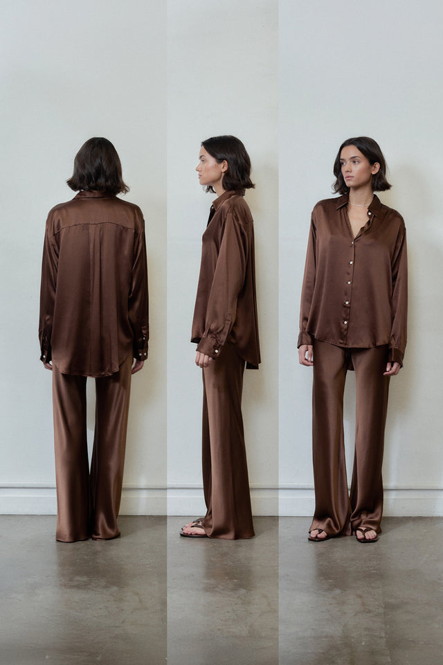 The Silk Bias Pant